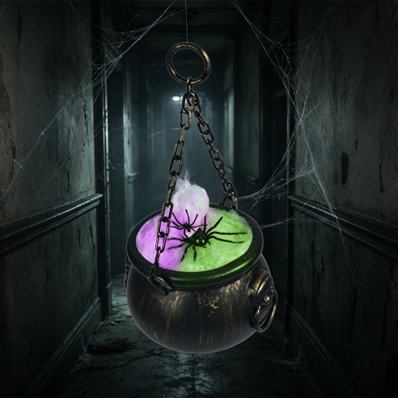 Spooky Illuminierte Kessel Dekoration Brehn