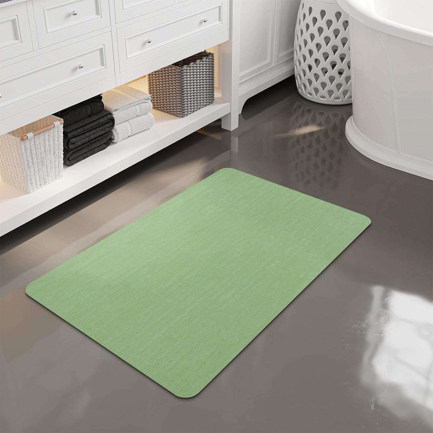 Premium rutschfeste Badematte Brehn