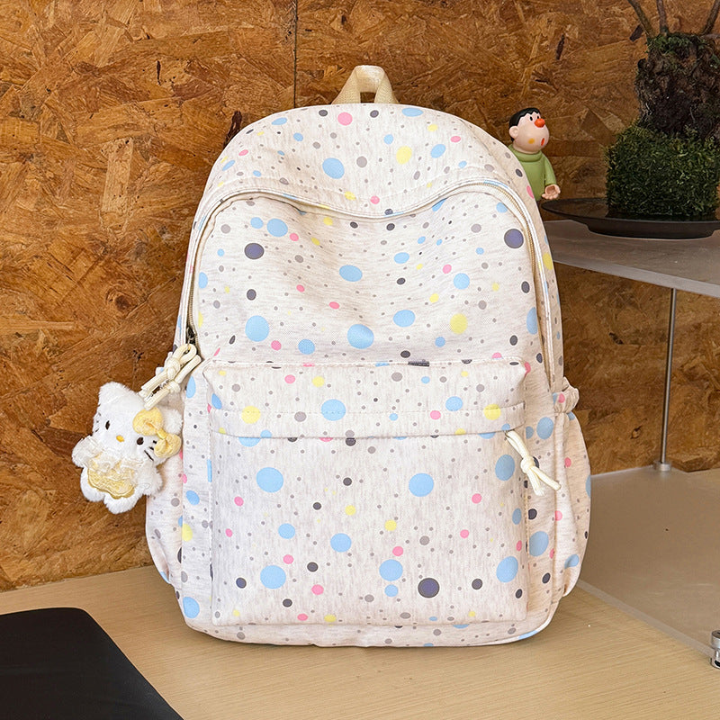 Rucksack mit Bunten Punkten Brehn