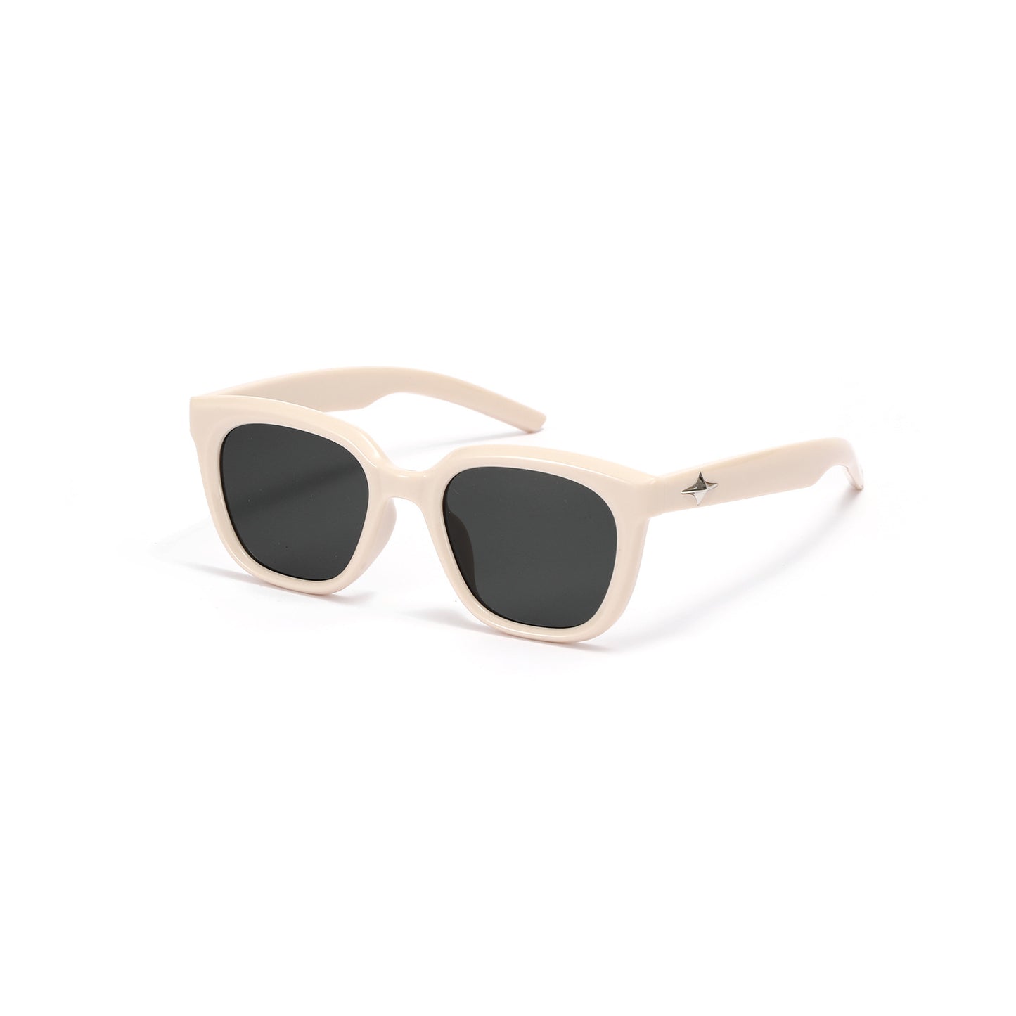 Damen modische transparente Sonnenbrille mit schmalem Rahmen und UV-Schutz Brehn