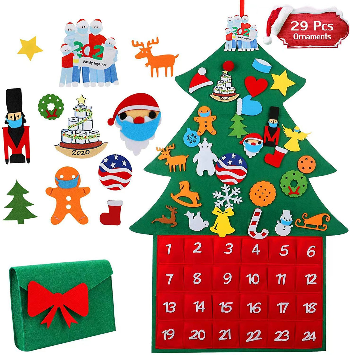 Adventskalender Wandbehang Brehn