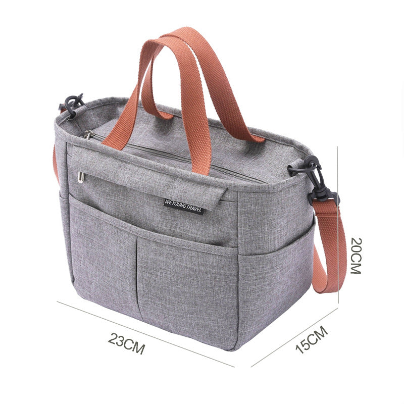 Damen Isolierte Kühltasche mit praktischen Aufbewahrungsfächern Brehn