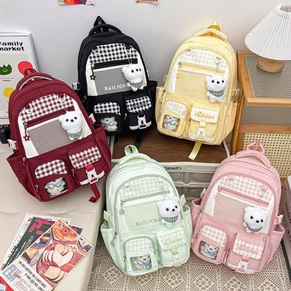 Funktionaler Mehrfach-Taschen Rucksack Brehn