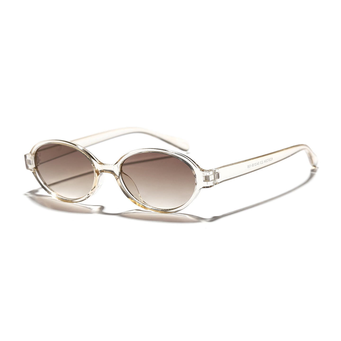 Damen modische ovalen Sonnenbrille mit tierischem Muster Brehn