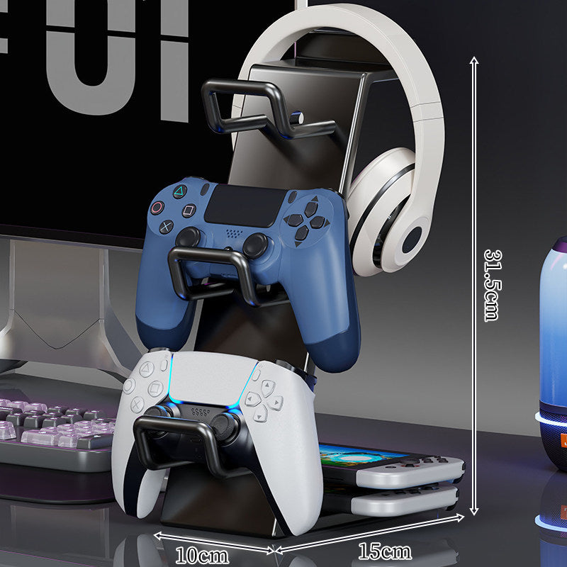 Gaming-Controller und Headset Vertikalständer Organizer