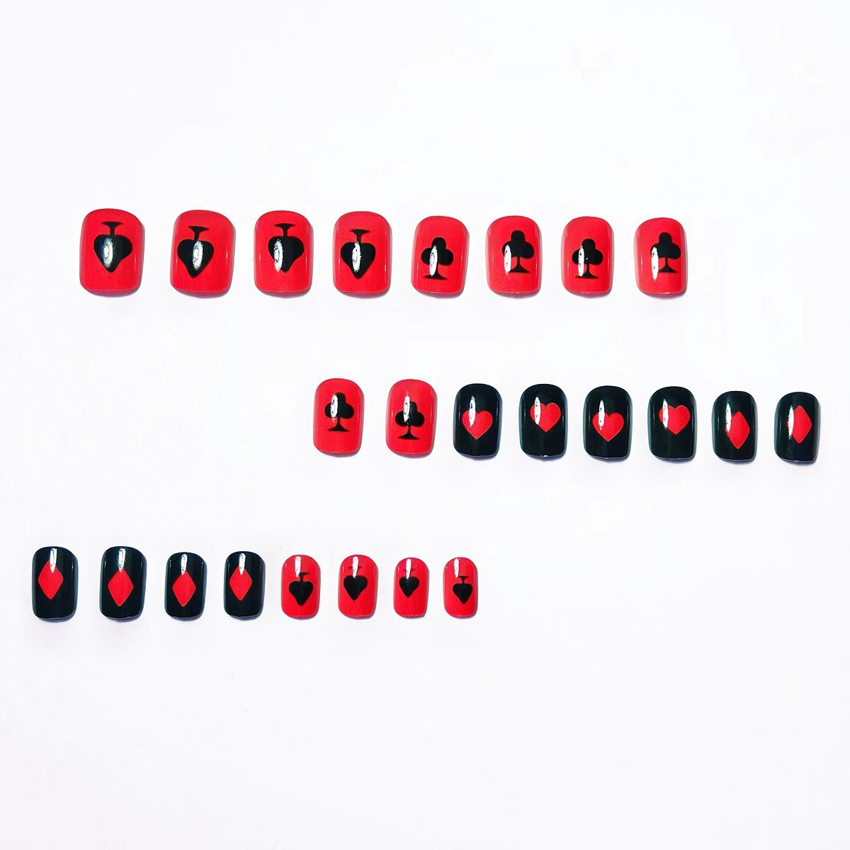 Kreatives Spielkarten Nageldesignset Brehn