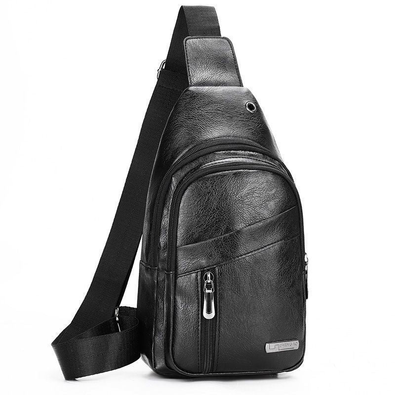Leder Sling-Tasche Brehn