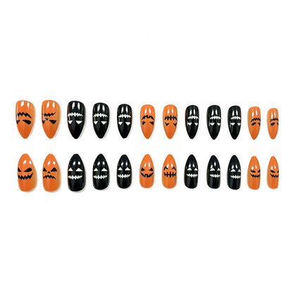 Halloween-Themen Stiletto-Nagelkunst Brehn