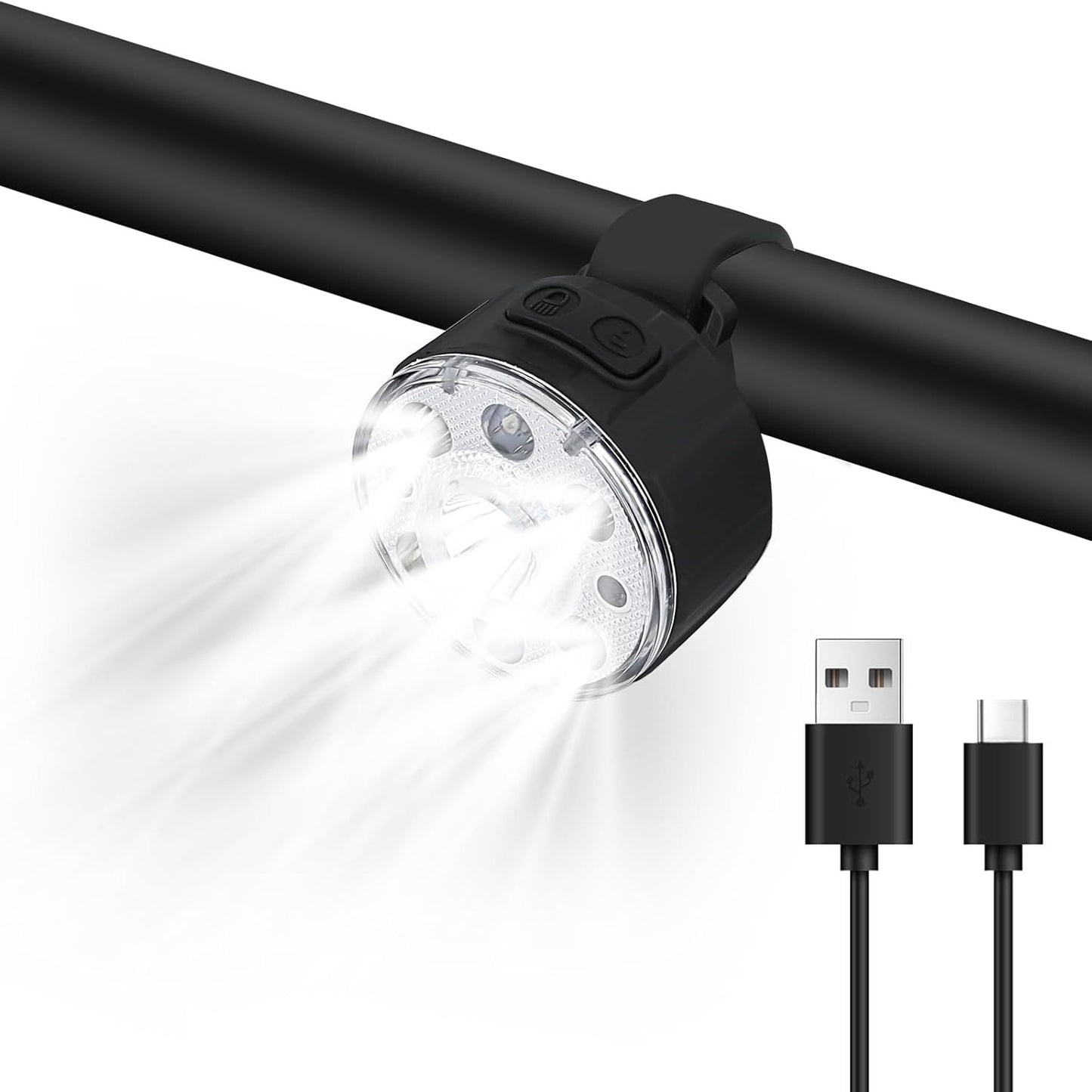 USB wiederaufladbares Fahrradlicht Brehn