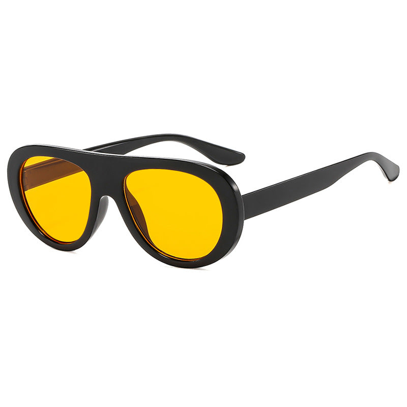 Damen modische oversized Sonnenbrille mit schützendem UV-Filter Brehn