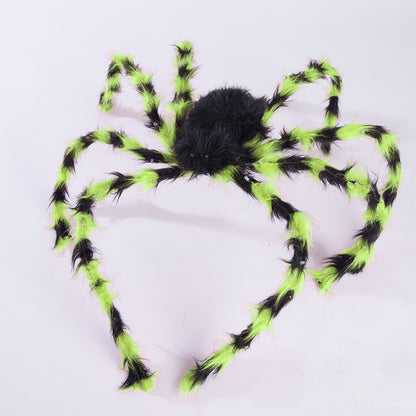 Halloween Haarreif mit Plüschspinne