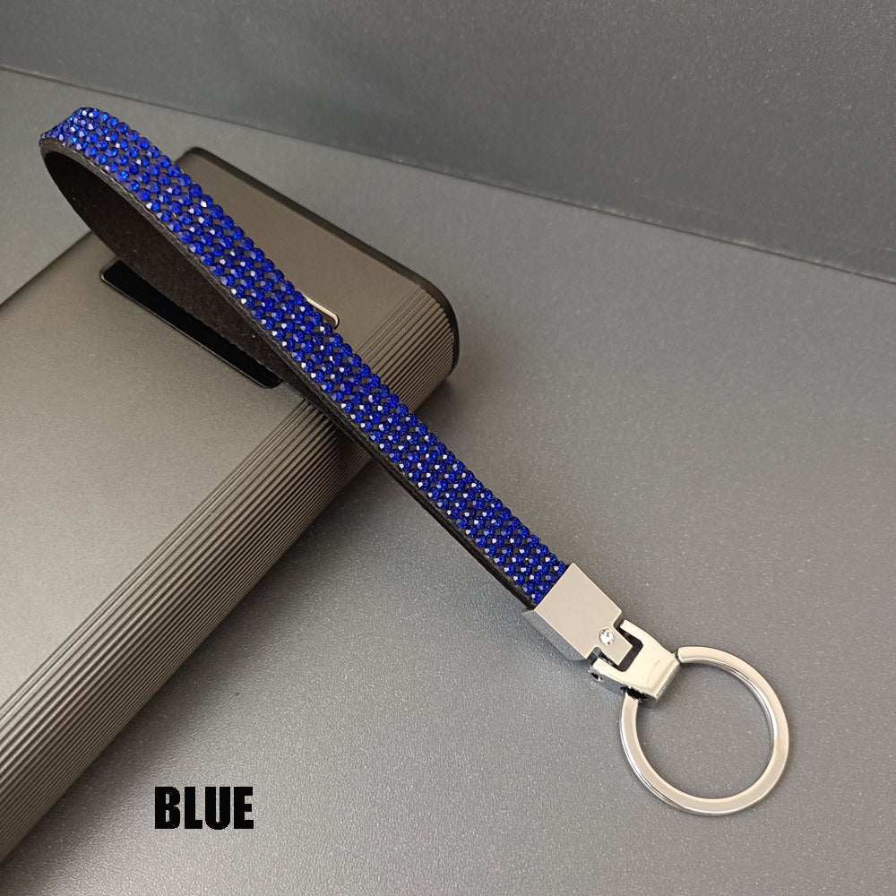 Eleganter Strass-Schlüsselanhänger Strap Brehn