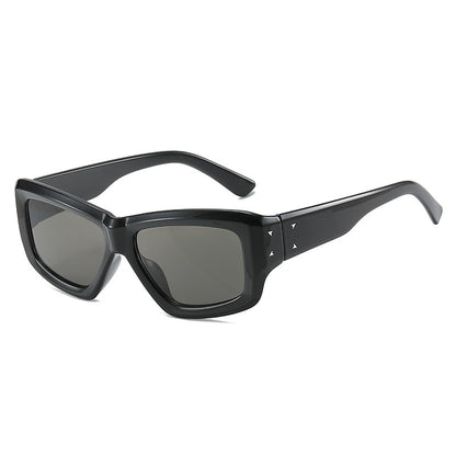 Modische Übergroße Winkelform Sonnenbrille Brehn