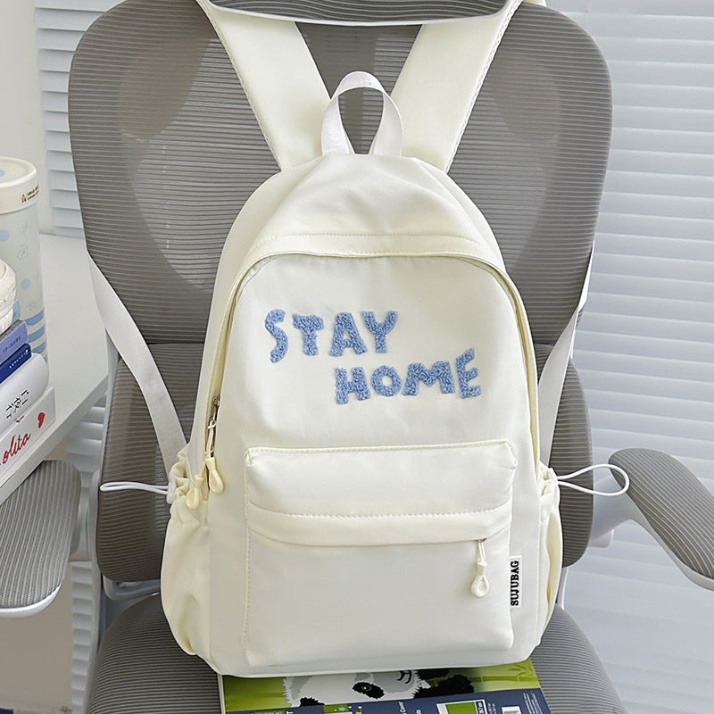 Lässiger Canvas Schulrucksack