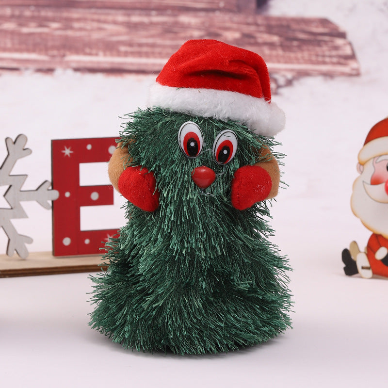 Niedliche Weihnachtsbaumfigur mit Hut Brehn