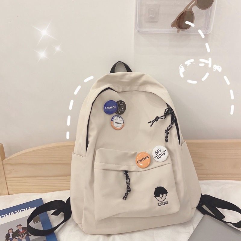 Lässiger Canvas-Rucksack Brehn