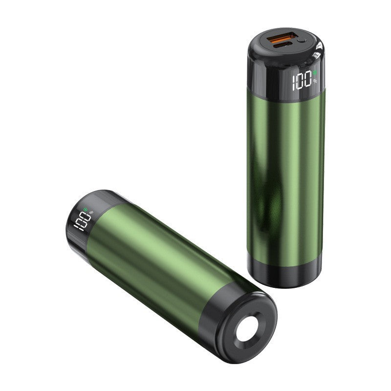 Powerbank mit Digitaler Ladeanzeige und Integrierter Taschenlampe Brehn