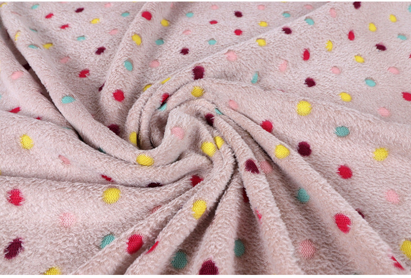 Damen Gemütliche Polka Punkt Decke Brehn