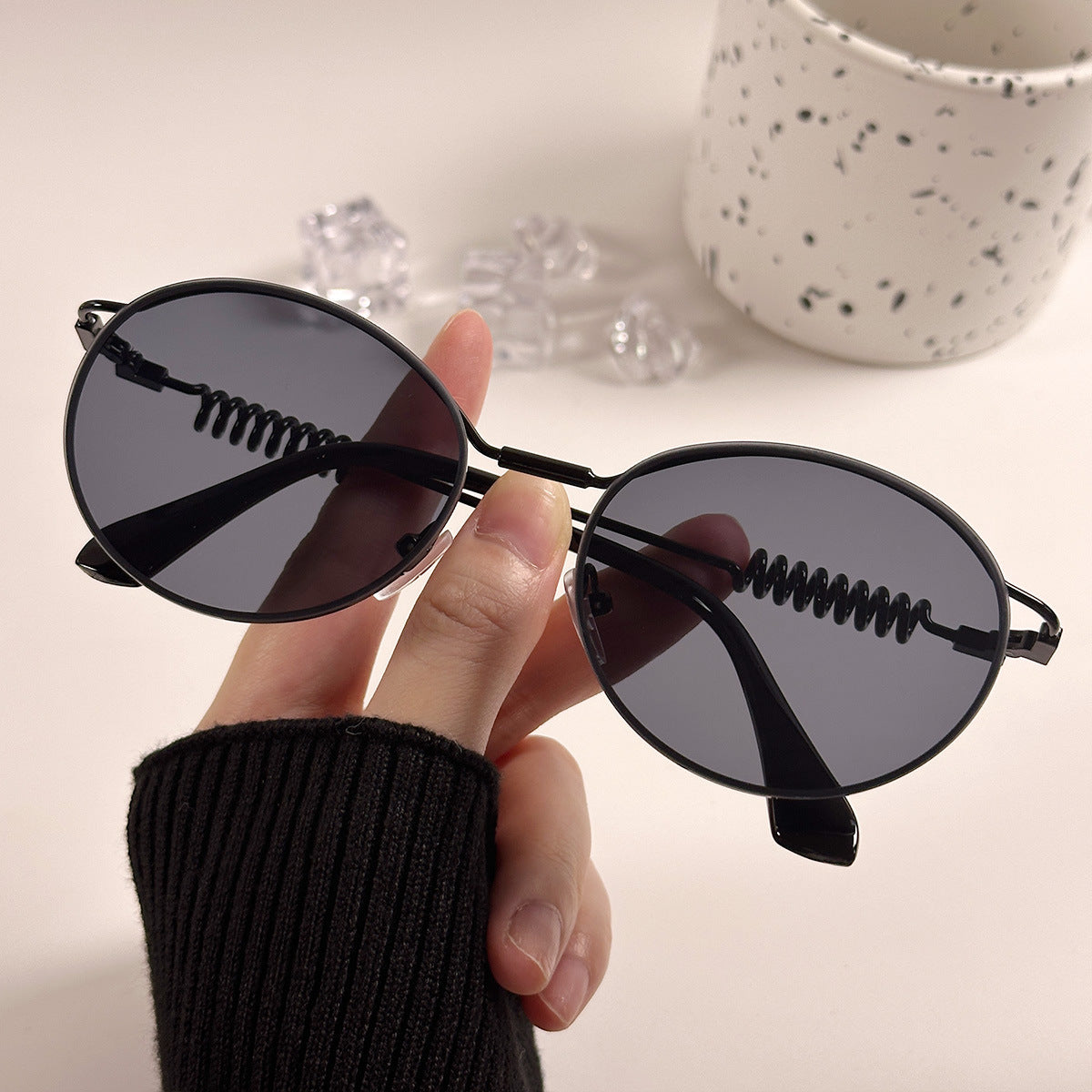 Damen modische glamouröse Sonnenbrille Brehn