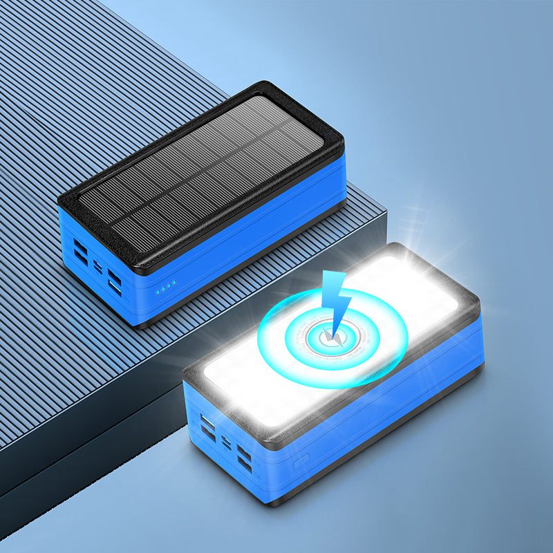 Solar Powerbank mit LED-Lampe Brehn
