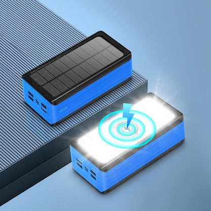 Solar Powerbank mit LED-Lampe Brehn