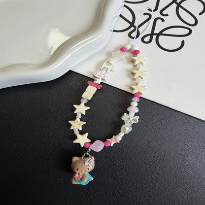 Verspielt Themen Beaded Halskette Brehn