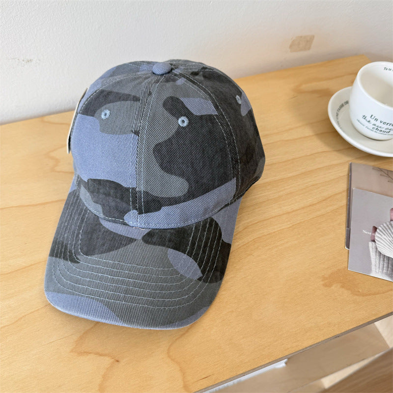 Damen Freizeit Verstellbare Camouflage Baseballmütze Brehn
