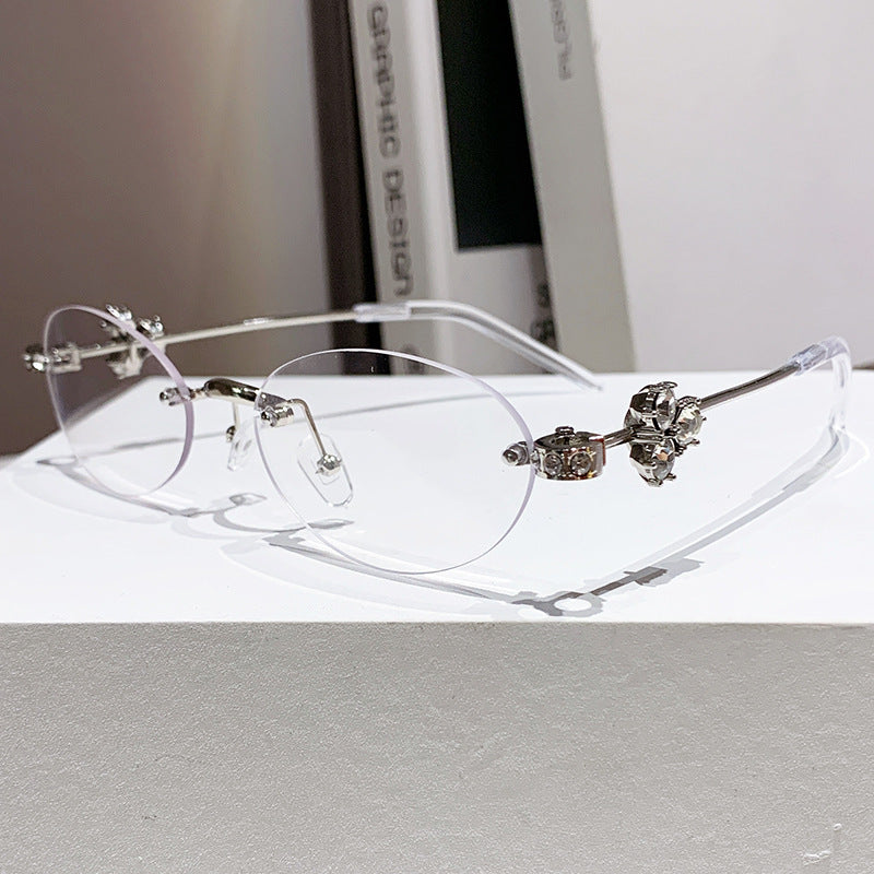 Damen elegante Sonnenbrille mit geometrischem Rahmen Brehn