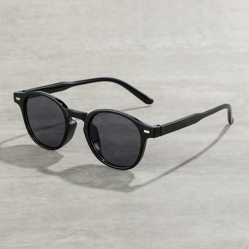 Vintage-inspirierte runde Rahmen-Sonnenbrille Brehn