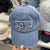 Unisex Distressed Denim Cap mit NYC Stickerei Brehn