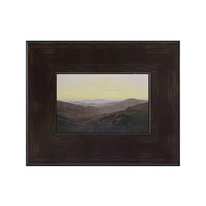 Gerahmtes Berglandschaft Kunstwerk