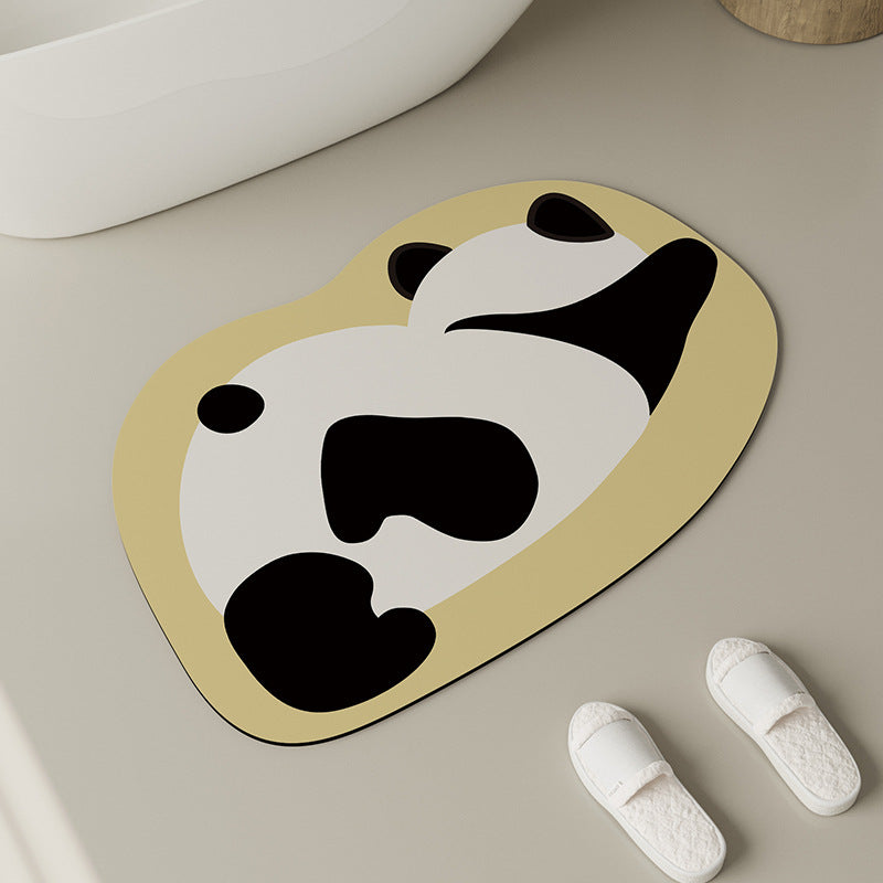 Niedlicher Panda-Motiv Badetmatte Brehn