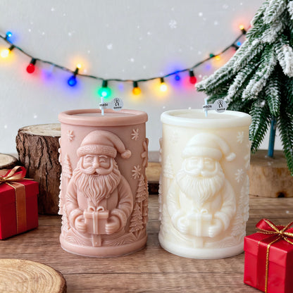 Santa-Figur Kerze
