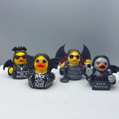 Lustige Gummiente mit Rocker-Design Brehn