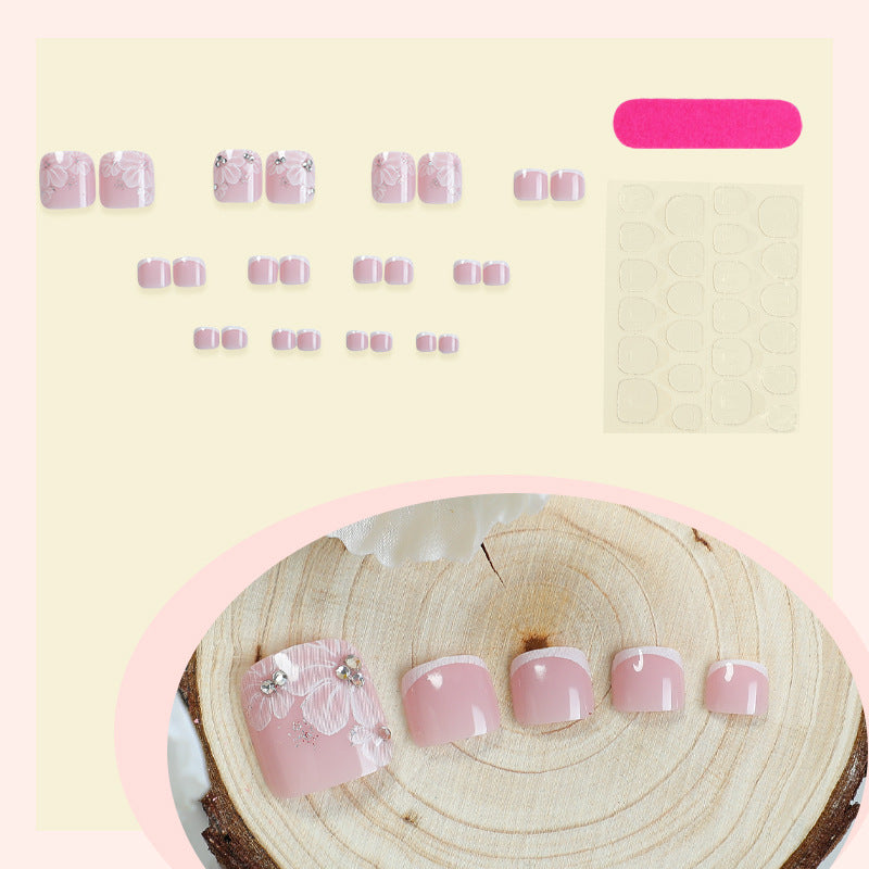 Premium Floral Press-On Nagelset Brehn 1788496129