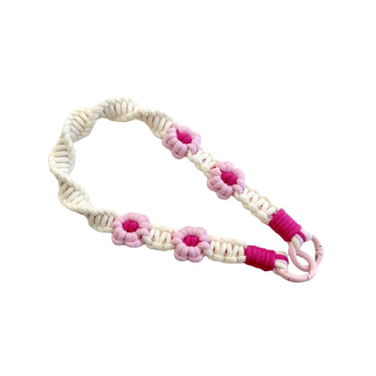 Dekorative Makramee Brille Kette Brehn