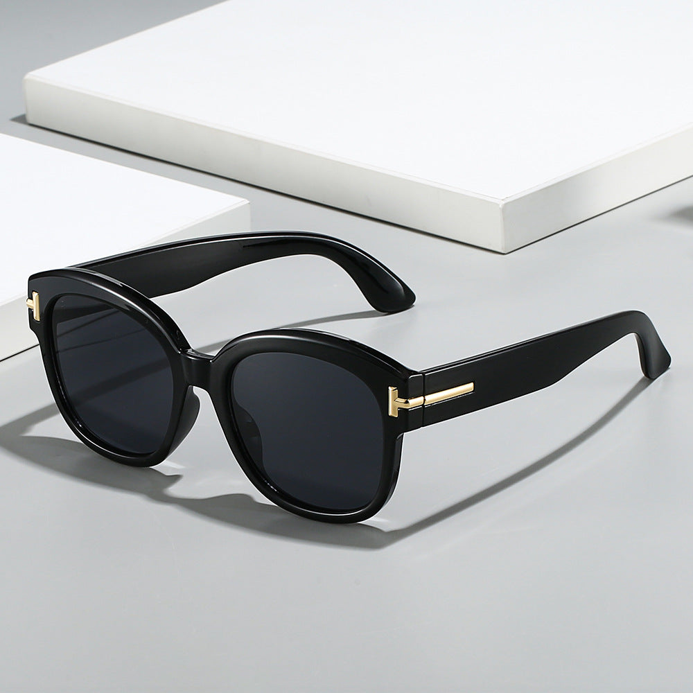 Chic Übergroße Rahmen Sonnenbrille Brehn