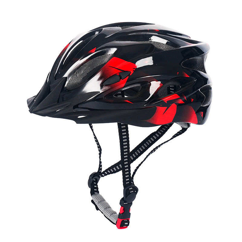 verstellbarer belüfteter Straßen- und Mountainbike-Helm mit Visier und hinten einstellbarem Fit Brehn