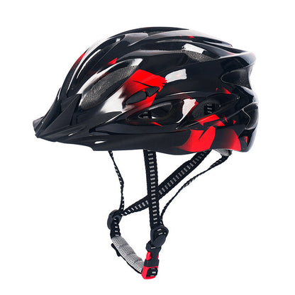 verstellbarer belüfteter Straßen- und Mountainbike-Helm mit Visier und hinten einstellbarem Fit Brehn