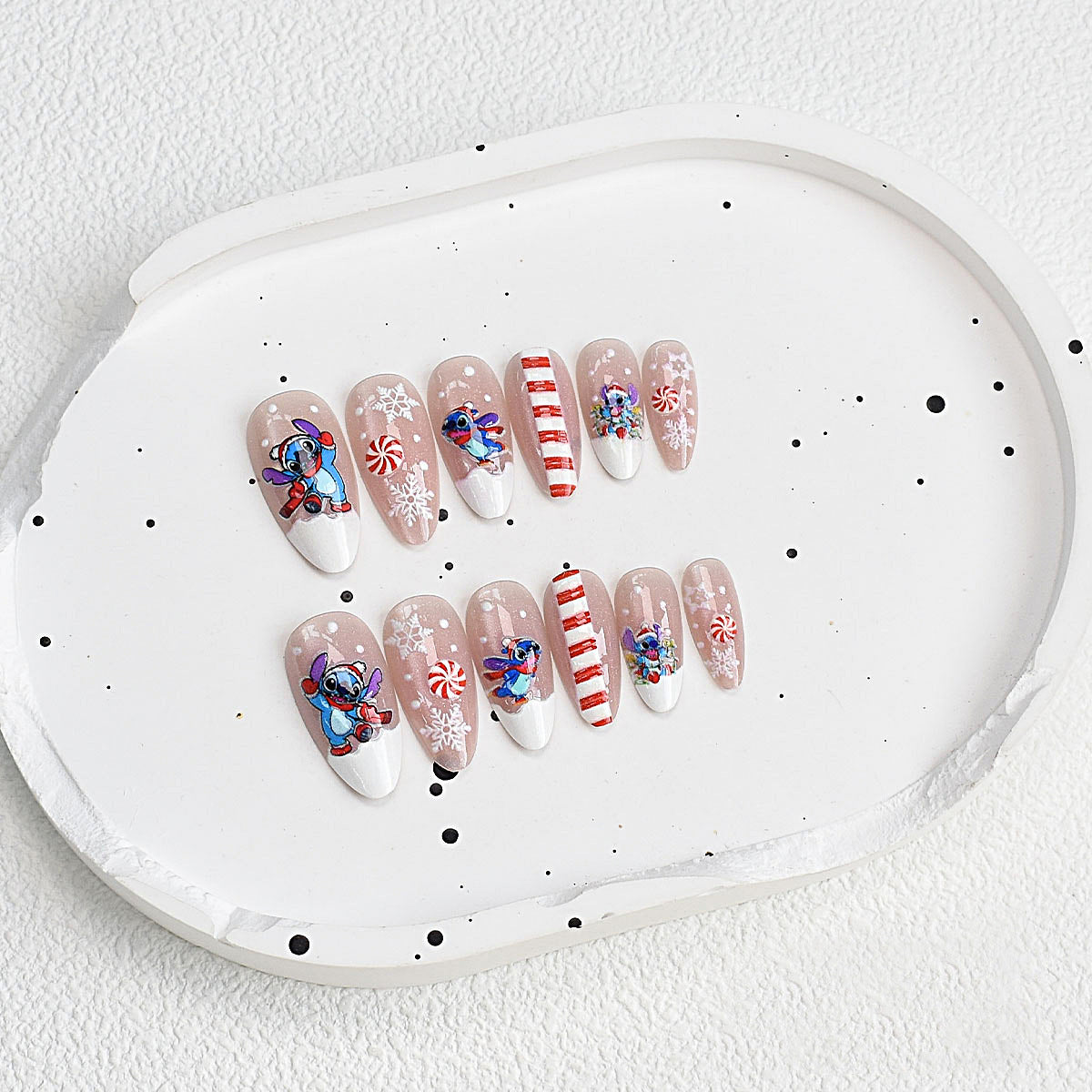 Vielseitiges Press-On Nagelset Brehn
