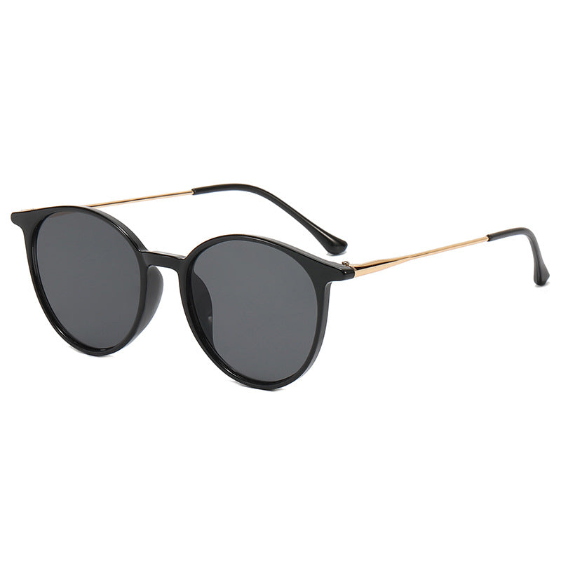 Damen modische runde Brille mit filigranem Design Brehn