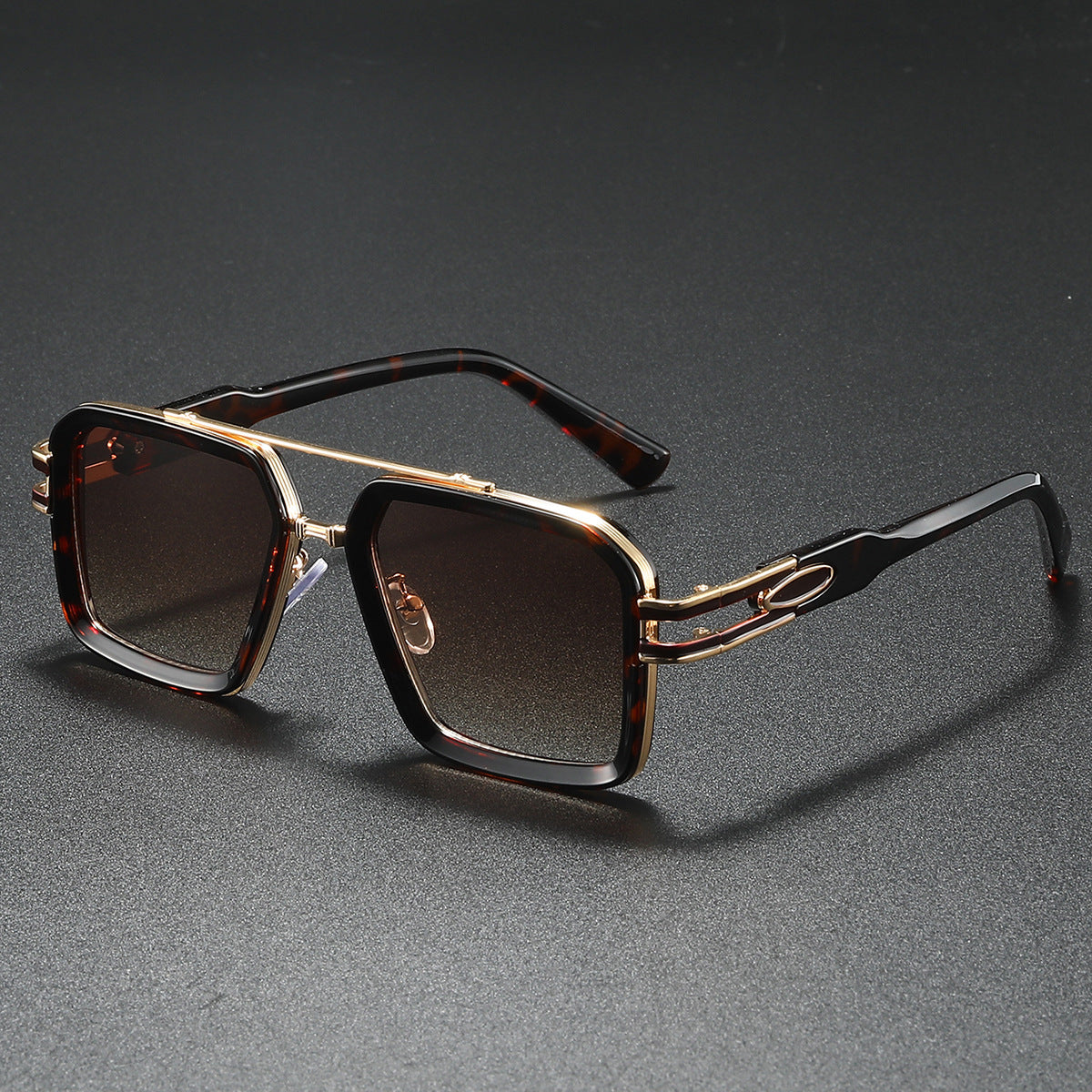 Damen modische Sonnenbrille im modernen kantigen Design Brehn