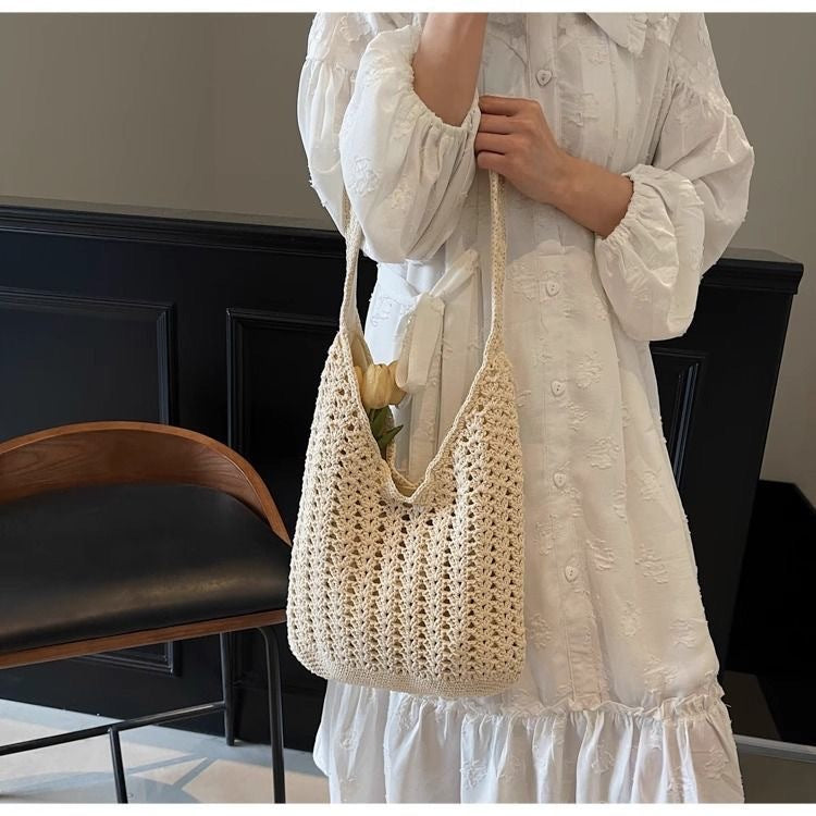Handgearbeitete Makramee Tasche Brehn