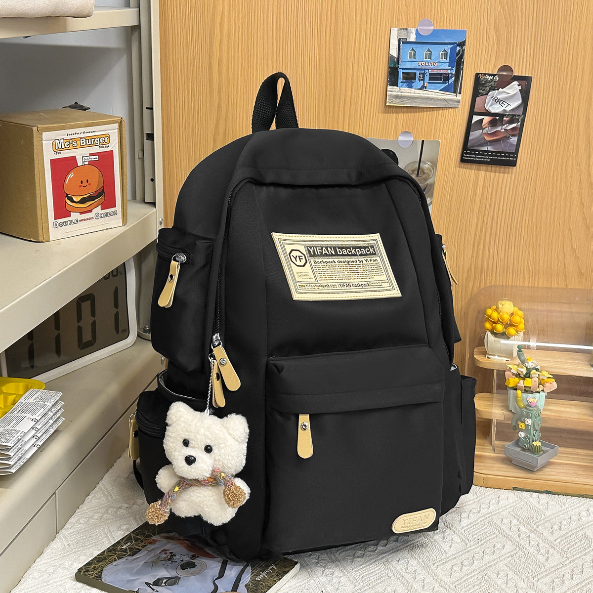 Stylische Multifunktionale Rucksack Brehn 1791204736
