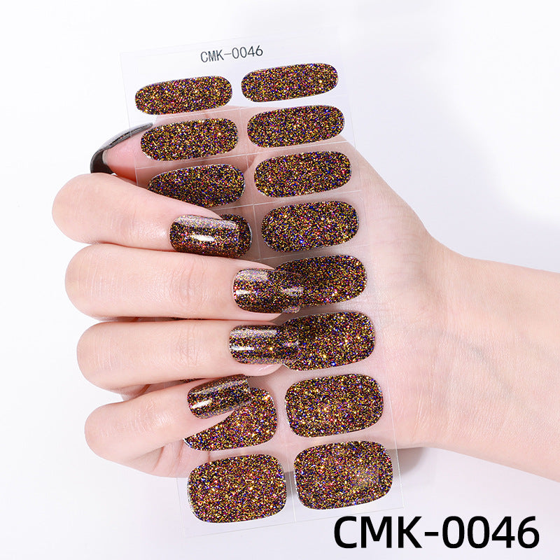 Glitter-Finish-Nagelüberzüge