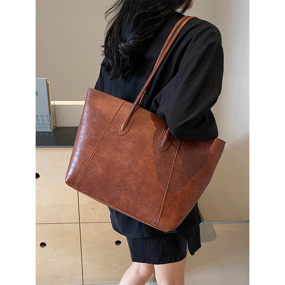 Premium Leder Tote Bag Brehn