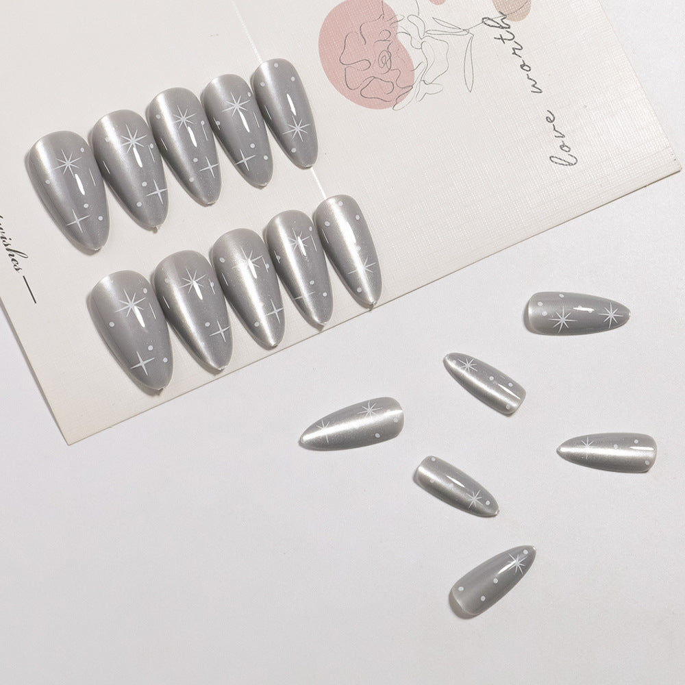 Premium Metallic Press-On Nagelspitzen Brehn