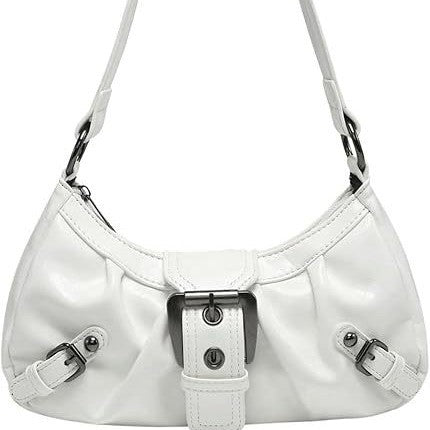Schultertasche mit Trendigem Design und Dekorativem Schnallenverschluss Brehn