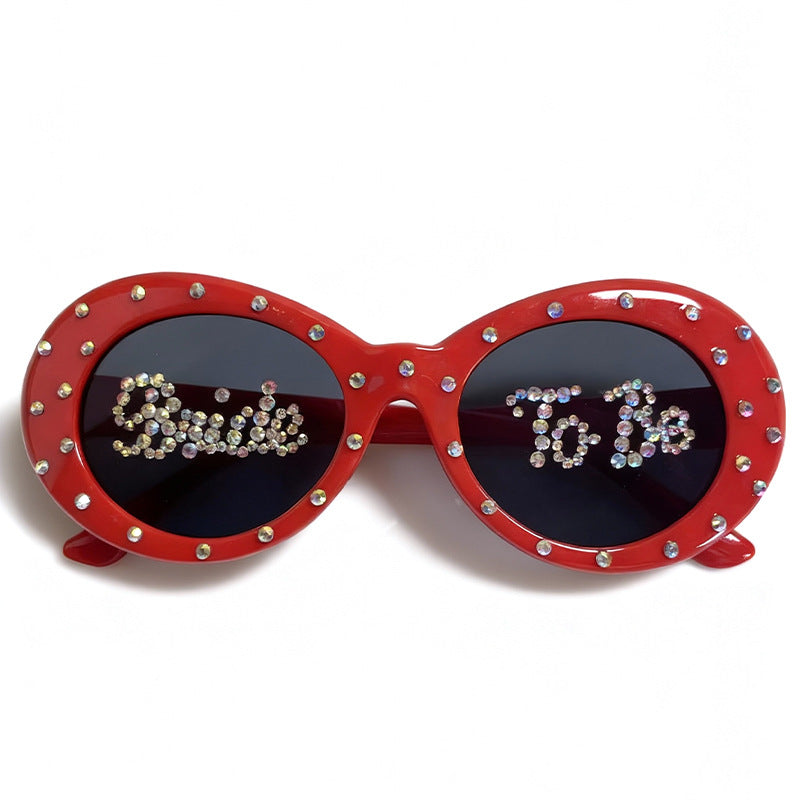 Rhinestone-besetzte Brautsonnenbrille Brehn
