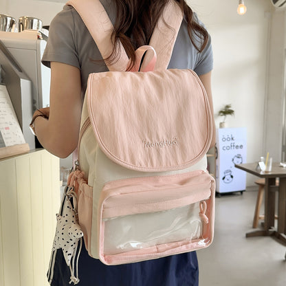 Stylische transparente Utility-Rucksack Brehn